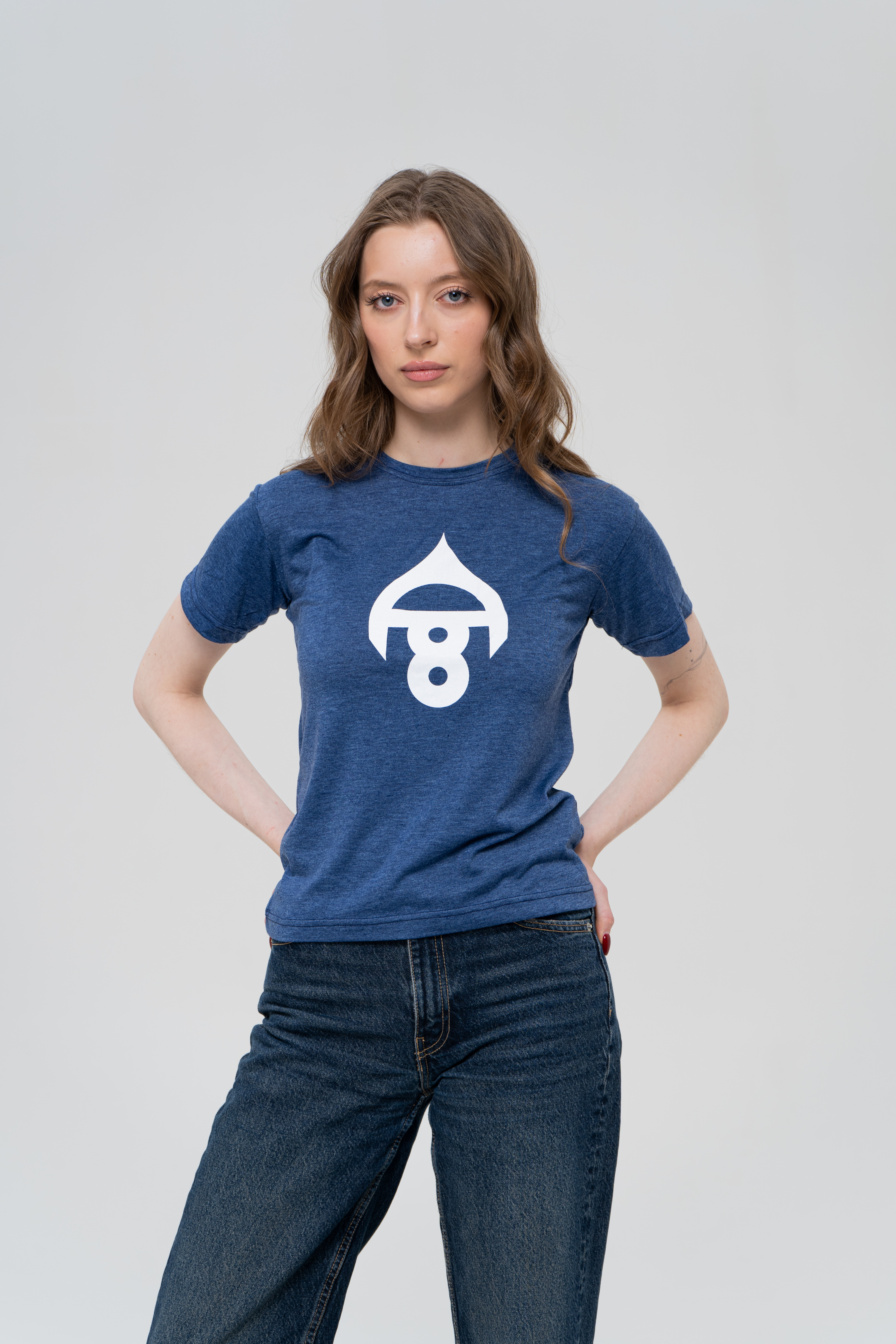 Футболка молодежная синяя  в интернет-магазине бренда Александра Овечкина WWW.OVIGR8.COM