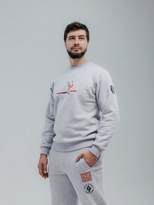 Свитшот серый