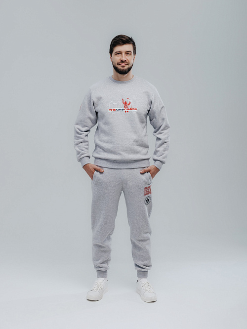 Спортивный костюм серый