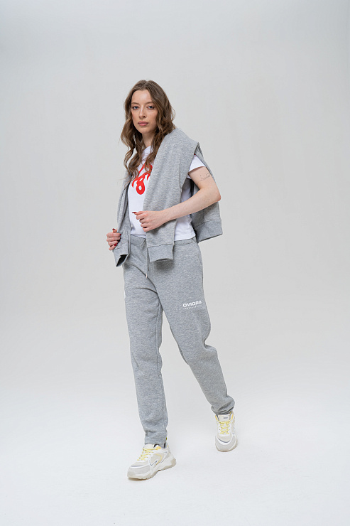 Спортивные брюки серые  