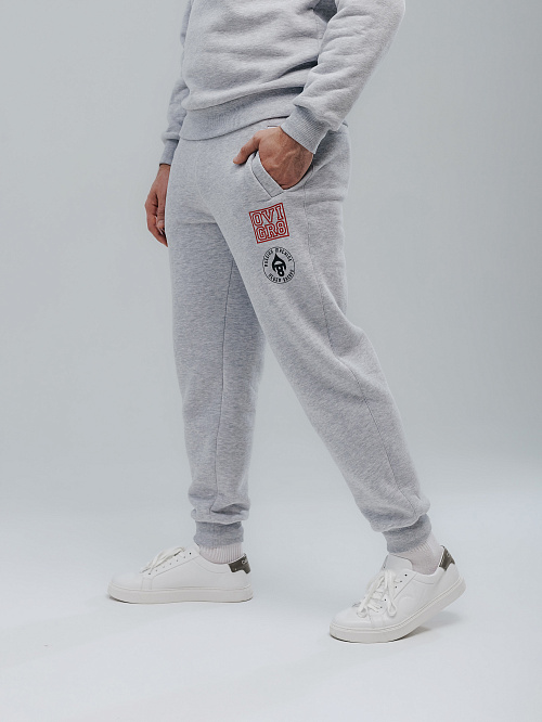 Брюки серые