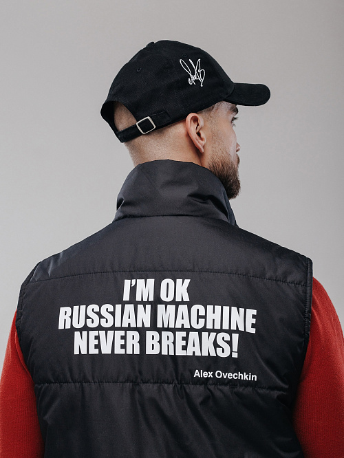 Жилет утепленный черный 