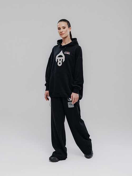 Спортивный костюм черный женский