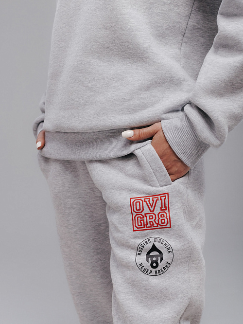 Брюки серые женские