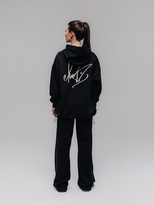 Спортивный костюм черный женский