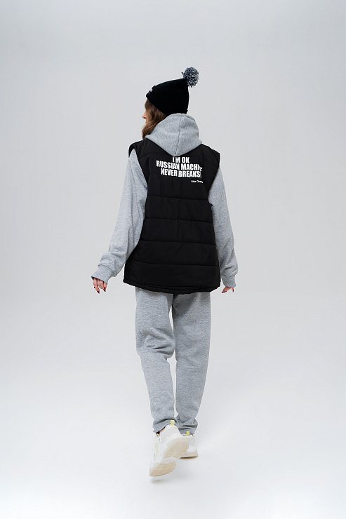 Жилет утепленный Down Alternative fill черный  в интернет-магазине бренда Александра Овечкина WWW.OVIGR8.COM