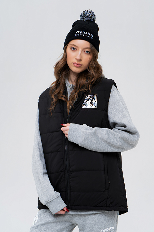 Жилет утепленный Down Alternative fill черный  в интернет-магазине бренда Александра Овечкина WWW.OVIGR8.COM