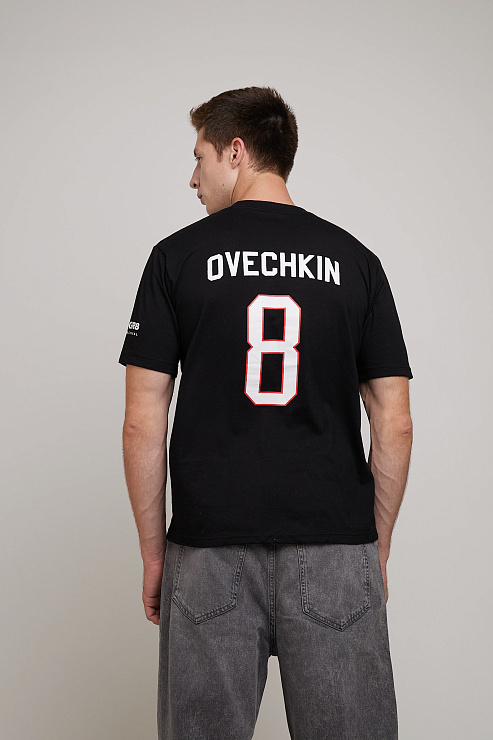 Футболка с коротким рукавом черная  